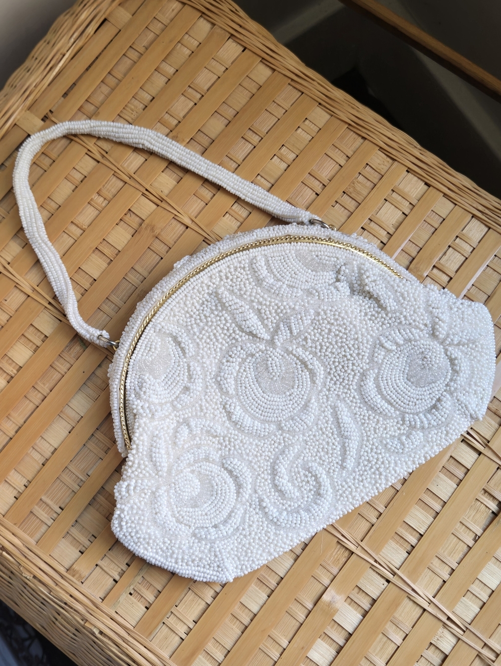 Vintage Mini Beaded Purse